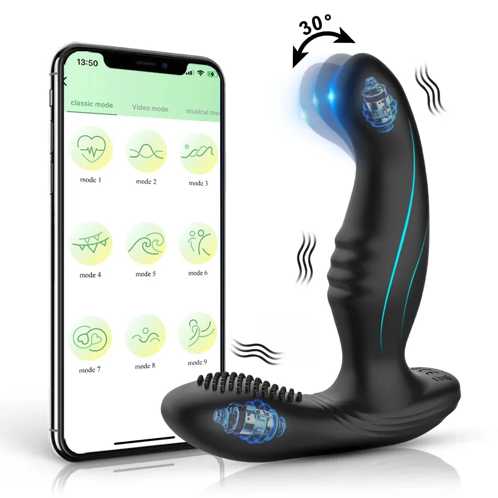 Male Prostate Massager 10 Swing & Vibration Modes
