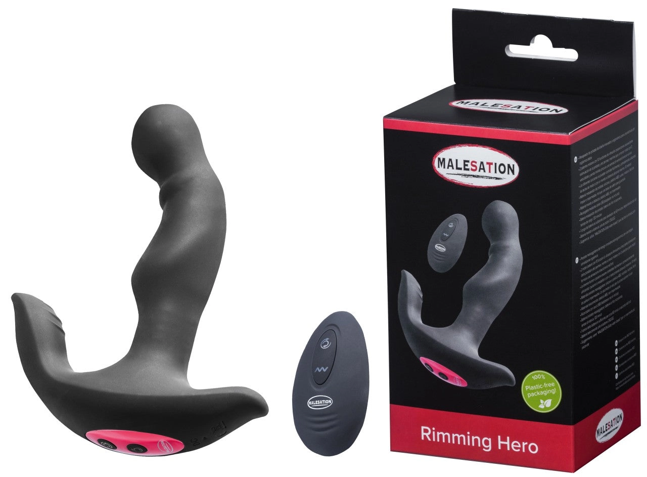 Malesation Rimming Hero Remote Controlled Prostate & Perineum Massager