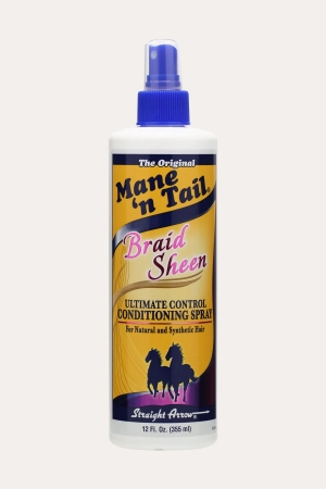 MANE'N TAIL BRAID SHEEN  ULTIMATE CONTROL CONDITIONING SPRAY 12oz