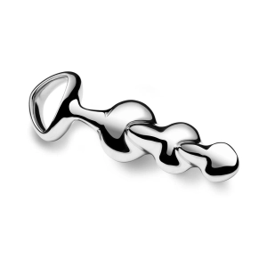 njoy Disco Ribbed Stainless Steel Toy