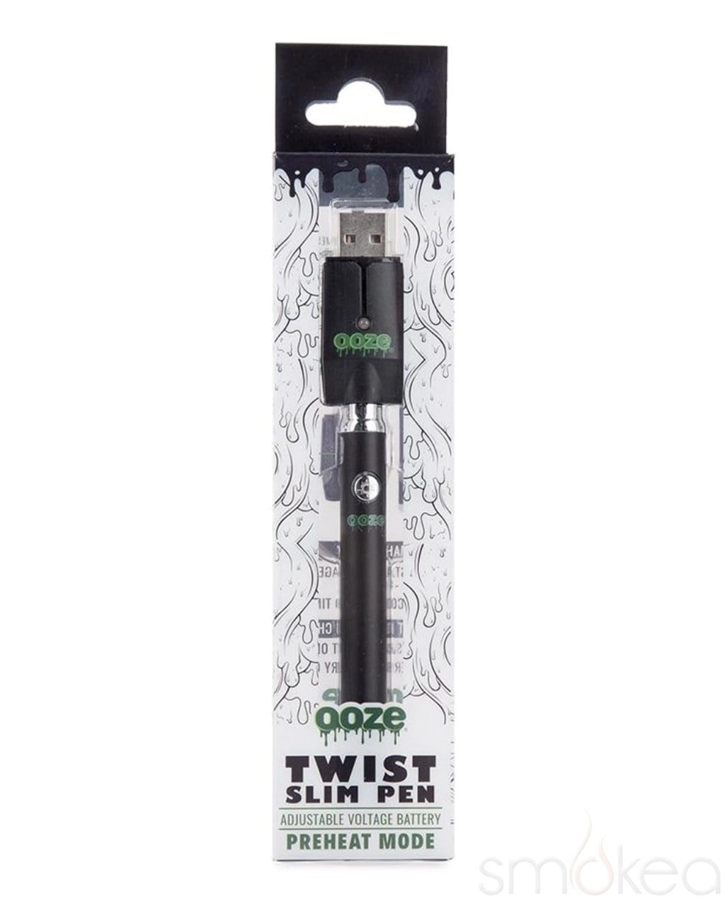 Ooze Slim Twist Variable Voltage Vape Pen Battery