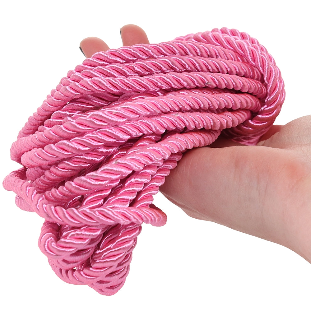 Ouch! 32.8'/10m Bondage Rope in Pink