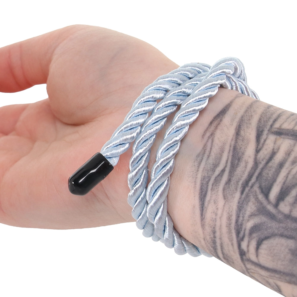 Ouch! 32.8'/10m Bondage Rope in Powder Blue