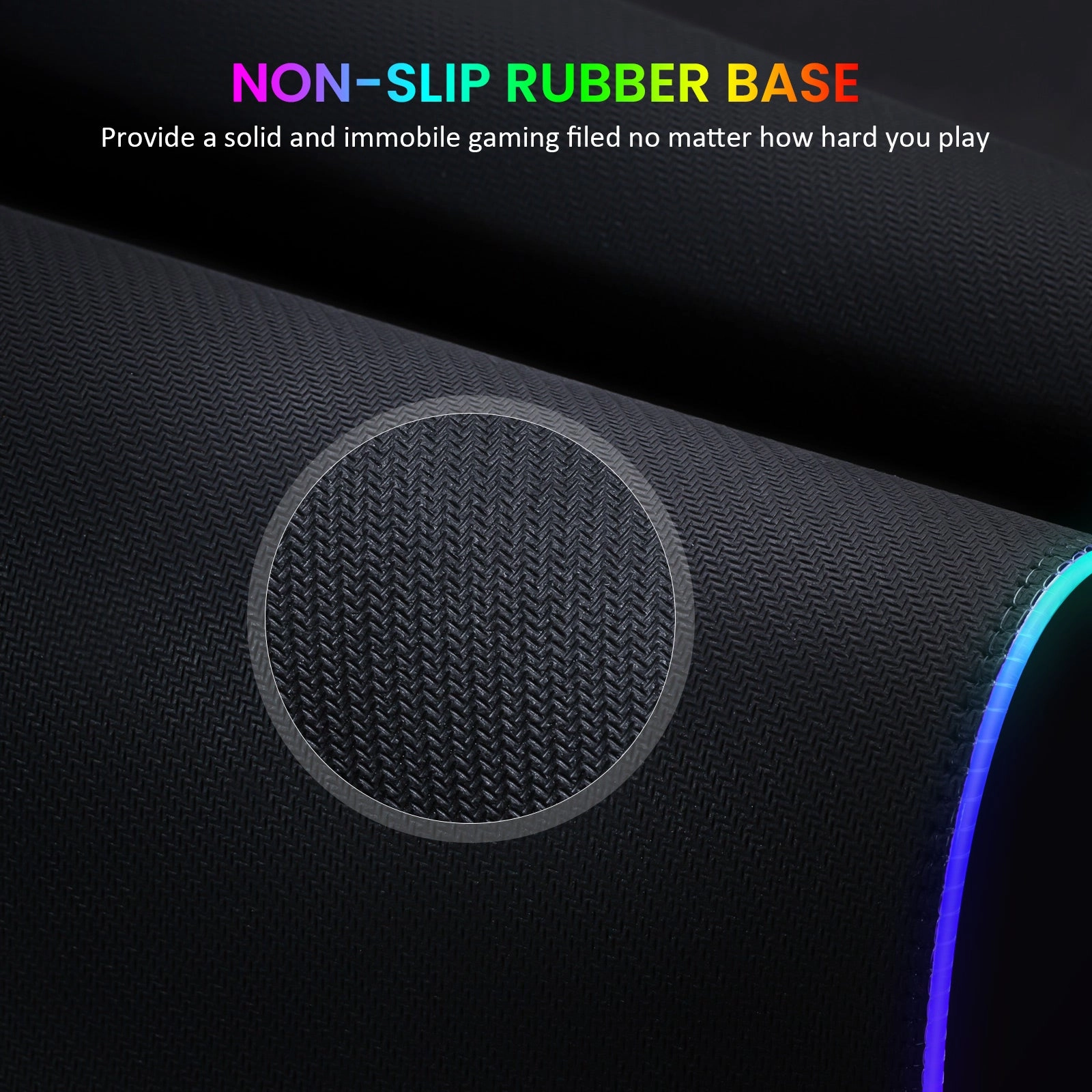 PC342 XXL RGB Gaming Mouse Pad with 4 USB Ports, 31.5"x11.8"