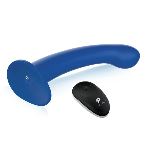 Pegasus Remote Control 8 Inch P-G Spot Silicone Peg With Harness - Blue
