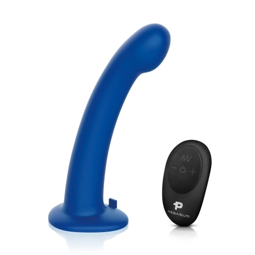 Pegasus Remote Control 8 Inch P-G Spot Silicone Peg With Harness - Blue