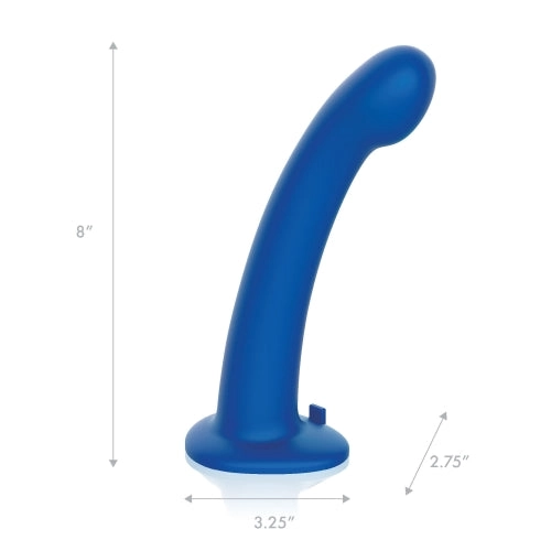 Pegasus Remote Control 8 Inch P-G Spot Silicone Peg With Harness - Blue