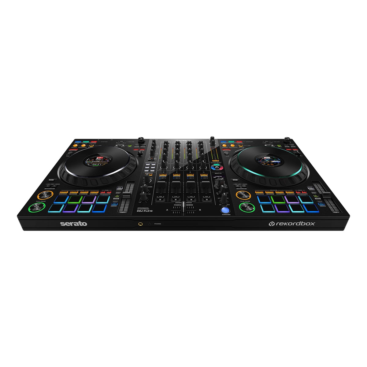 Pioneer DJ DDJ-FLX10 4-channel DJ Performance Controller for Multiple DJ Applications (Open Box)