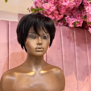 Pixie Cut Straight Bob