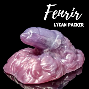 Premade Small Fenrir, Lycan Packer - Blend Pink and Purple - Classic Firmness