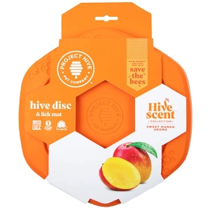 Project Hive Scented Disc Mango Dog Toys