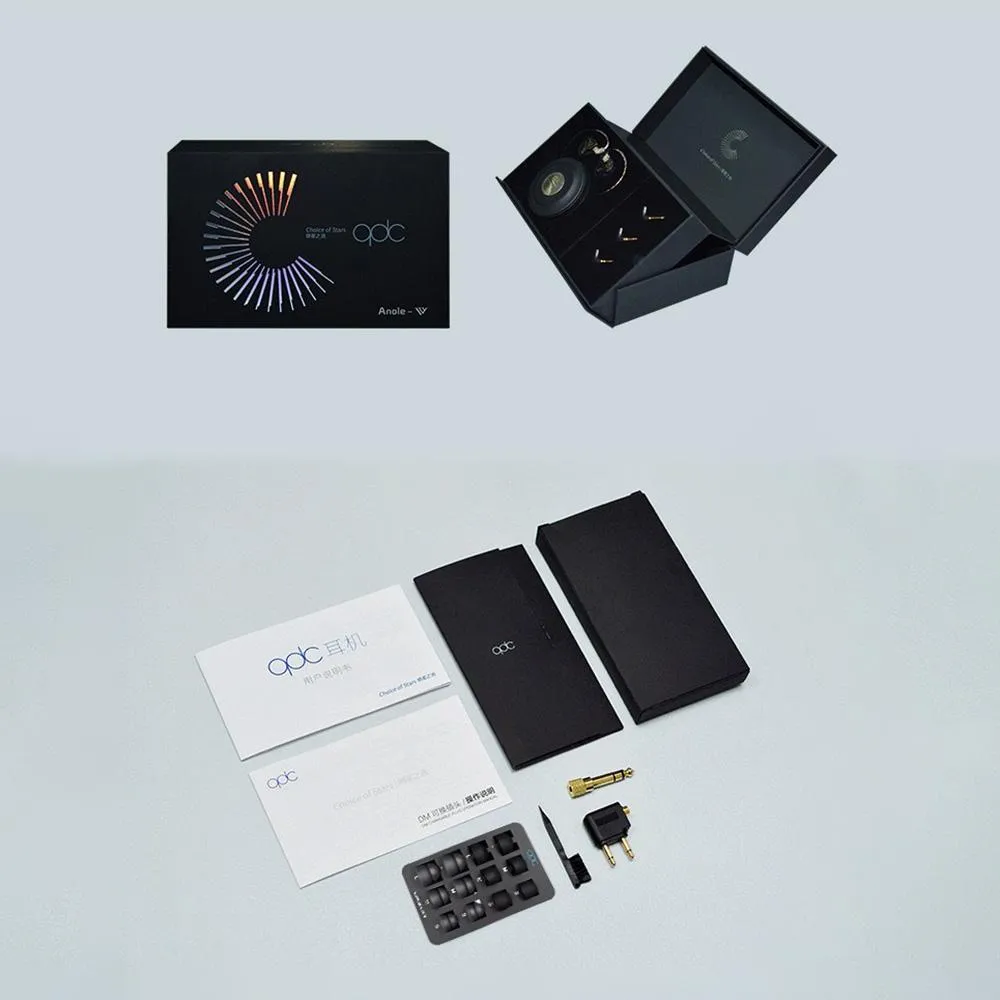 QDC Anole V14 10 Balanced Armature   4 EST Flagship In-Ear Monitors IEM