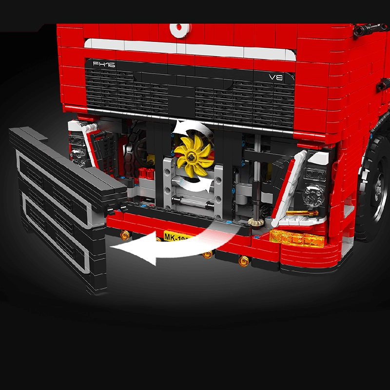 Remote Controlled Truck with Trailer 8006pcs