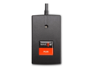 rf IDEAS WAVE ID Plus Keystroke Black Surface Mount Reader - RF proximity reader - USB - 125 KHz / 13.56 MHz - black RDR-805W2BKU