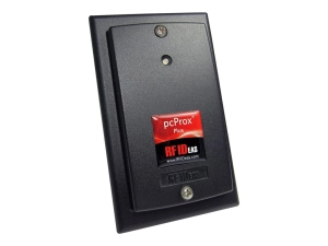 rf IDEAS WAVE ID Plus Keystroke Ethernet/IP V2 Black Surface Mount Reader - Power over Ethernet - RF proximity reader - Ethernet RDR-805W1AKB-P