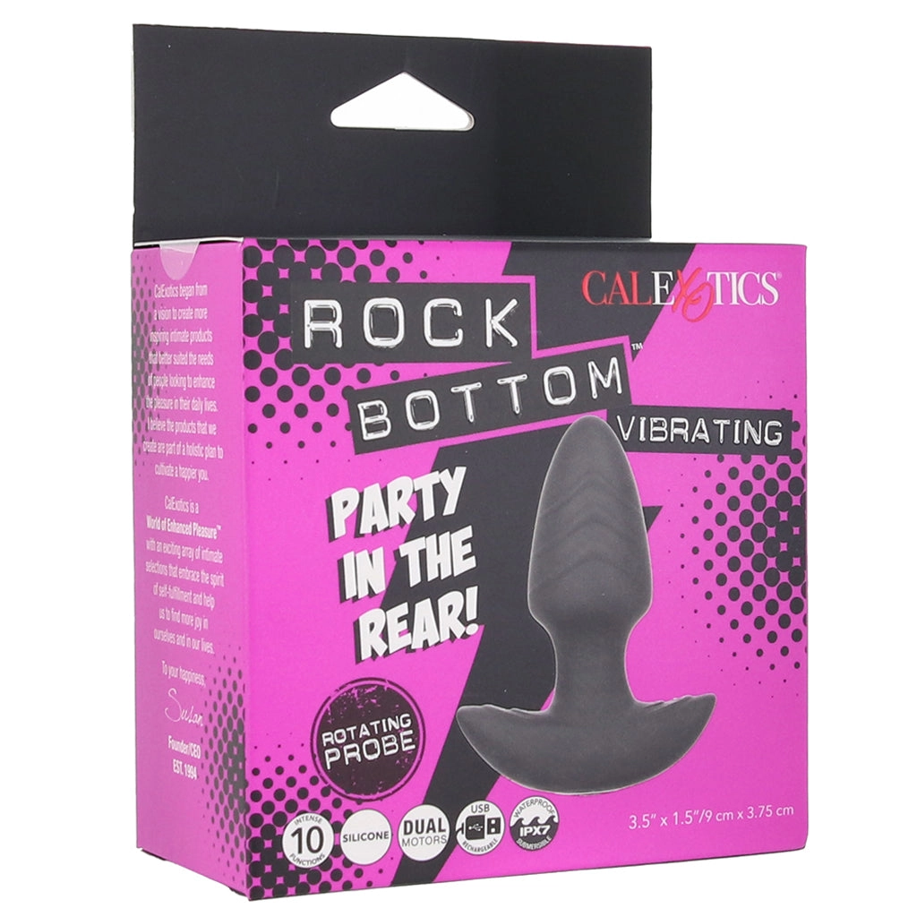 Rock Bottom Vibrating Rotating Butt Plug