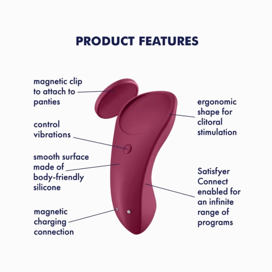 Satisfyer Sexy Secret Panty Vibrator