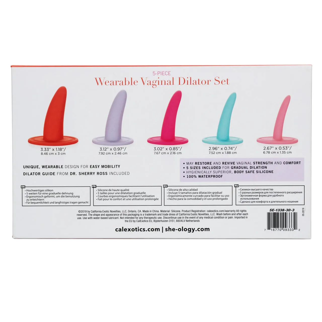 She-ology Wearable Vaginal Dilator Set