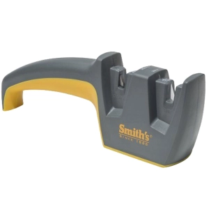 Smith's Sharpener - Soft Grip Handle Yellow and Black Edge Pro, 7.38 inch | SM50090