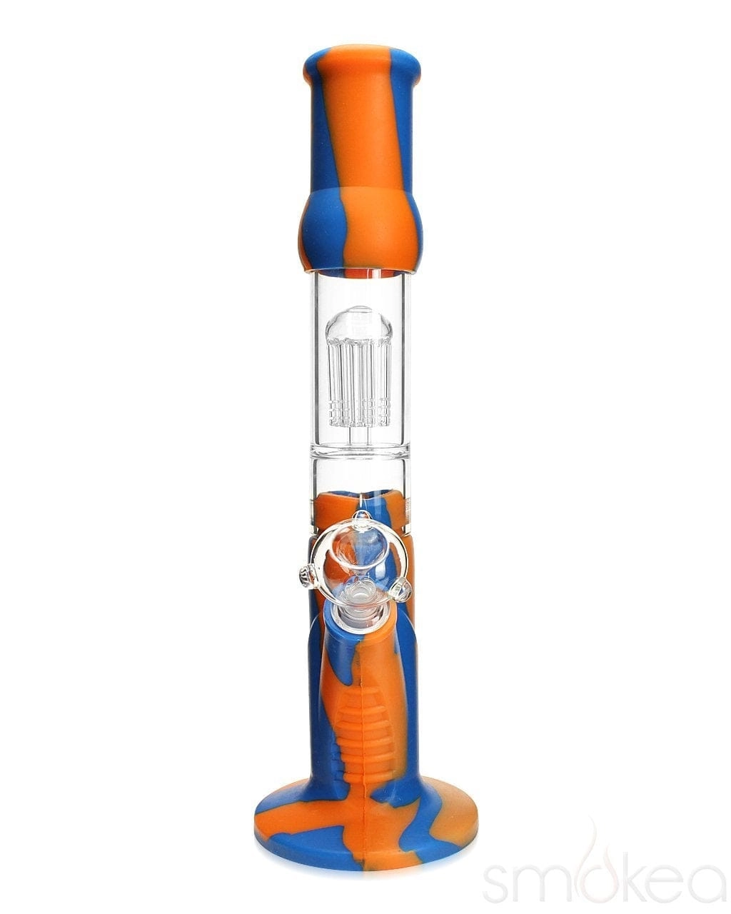 SMOKEA Silicone Bong w/ Glass Tree Perc