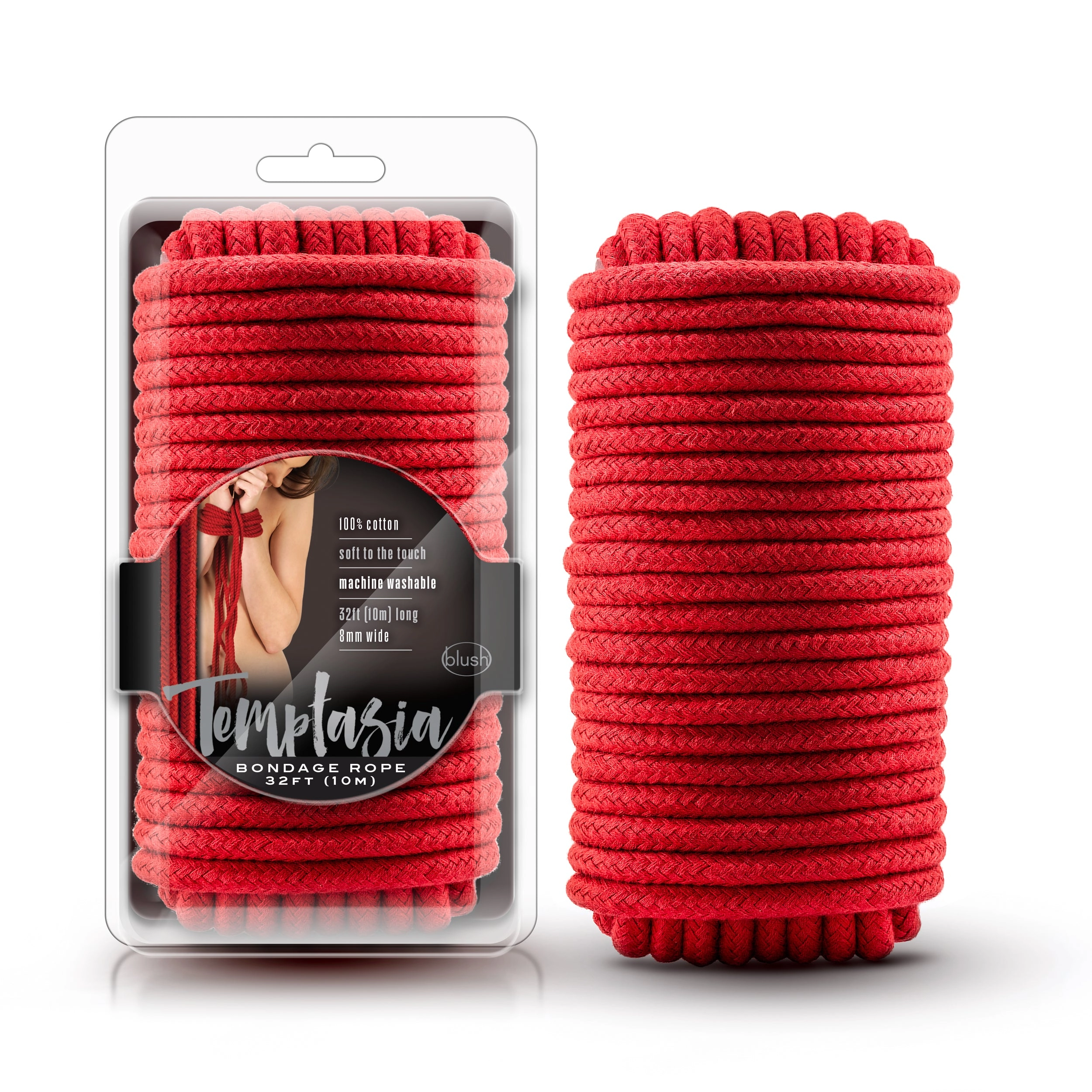 Soft Cotton Bondage Rope: 32 Feet of Fun for Playful Adventures