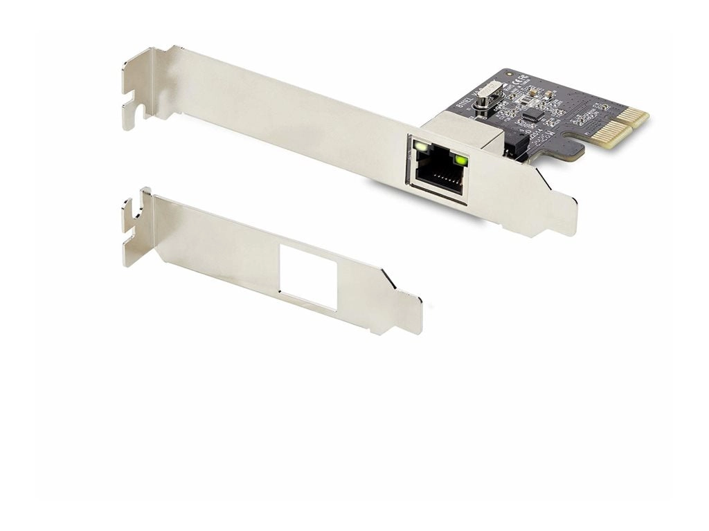 StarTech.com 1-Port Gigabit PCIe Network Adapter Card, TAA Compliant - Network adapter - PCIe low profile - Gigabit Ethernet ST1000SPEX2T
