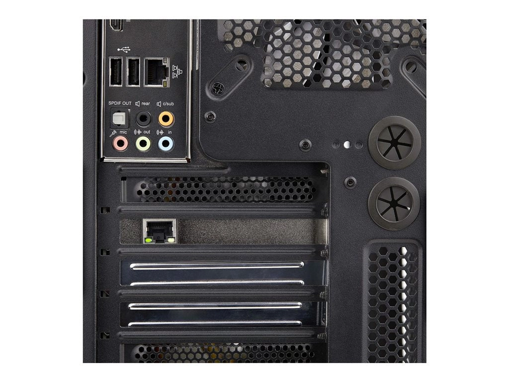 StarTech.com 1-Port Gigabit PCIe Network Adapter Card, TAA Compliant - Network adapter - PCIe low profile - Gigabit Ethernet ST1000SPEX2T