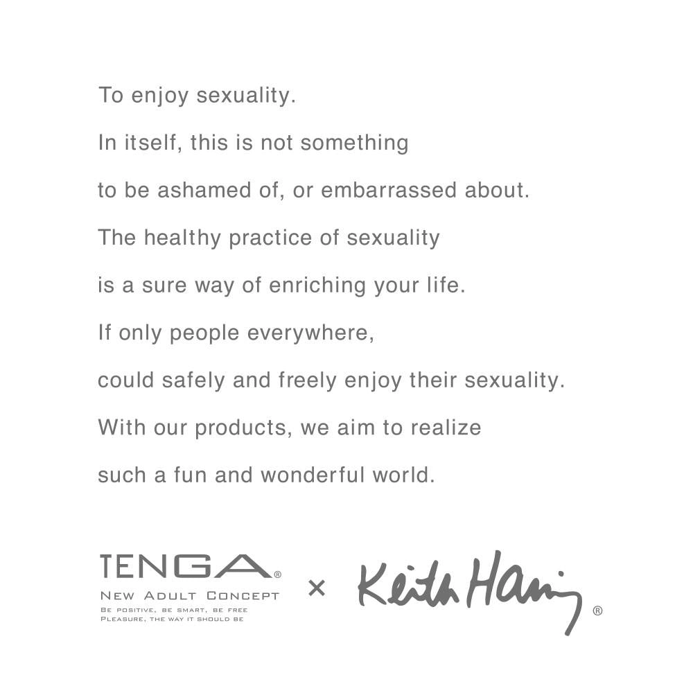 TENGA × Keith Haring Soft Case CUP
