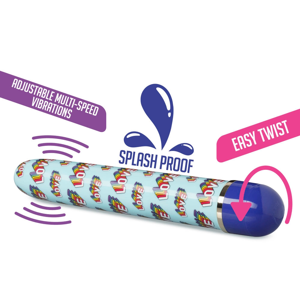 The Collection By Blush® | Love Vibe Blue 7-Inch Vibrator