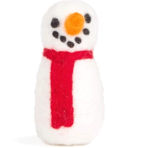 The Foggy Dog Snowman Toy White Cat Toys