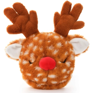 The Foggy Dog Snuffle Toy Reindeer Dog Toys