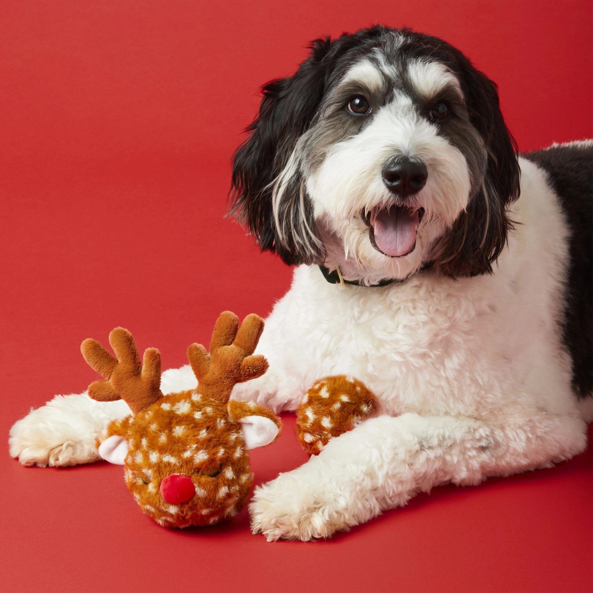 The Foggy Dog Snuffle Toy Reindeer Dog Toys