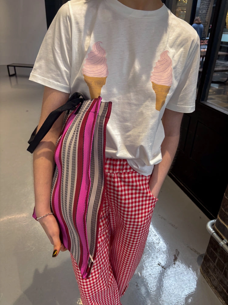 The Tiny Big Sister Ice Creams Off-White T-Shirt