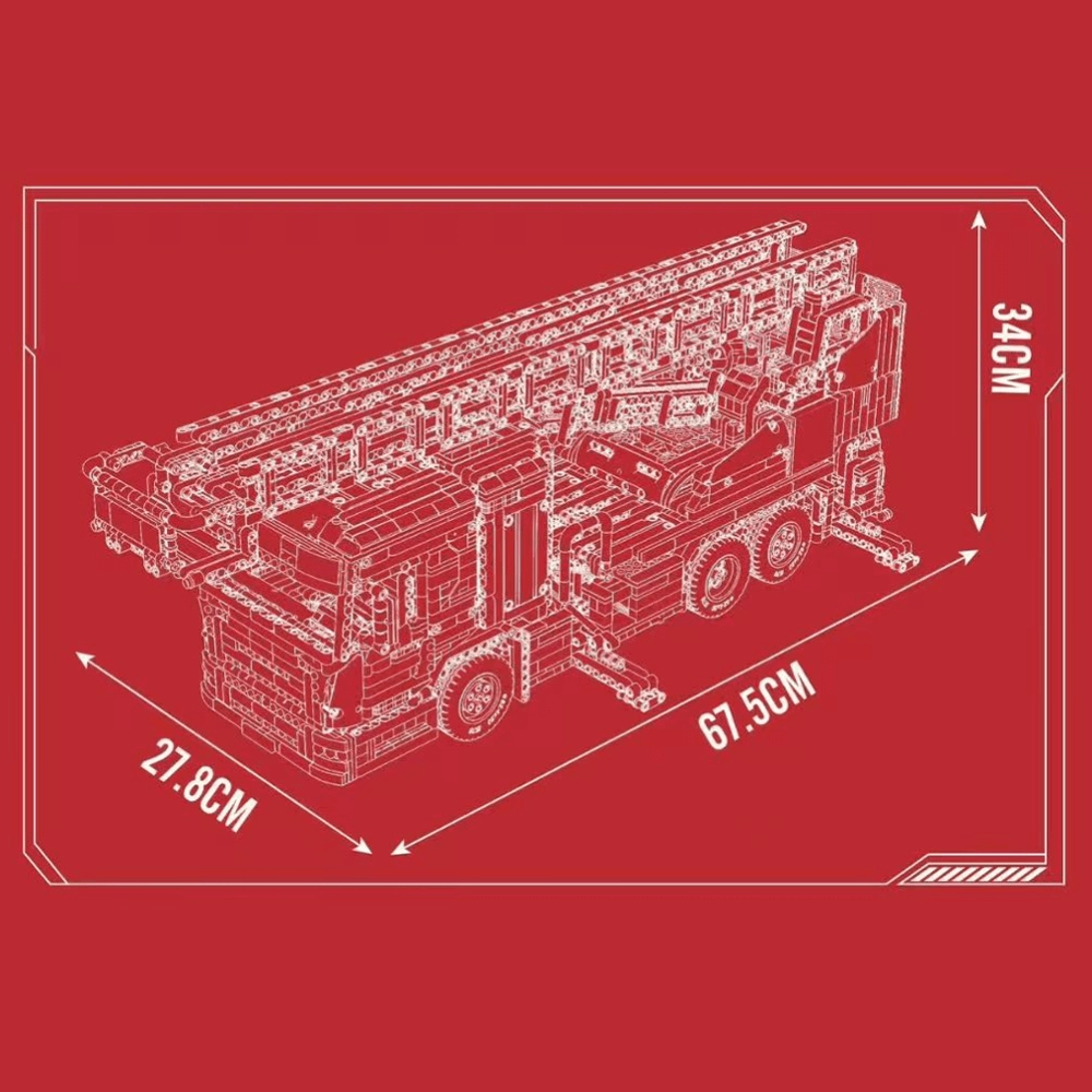 The Ultimate Firetruck 4885pcs