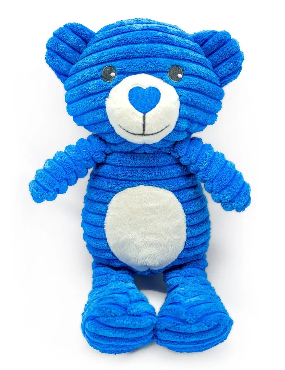 ThoozyPet Tuff & Cuddly Bear Plush Dog Toy