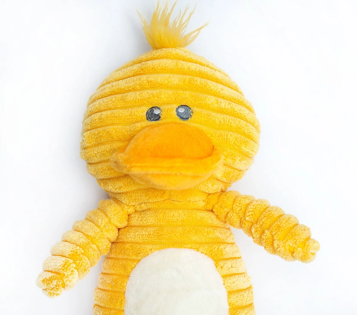 ThoozyPet Tuff & Cuddly Duck Plush Dog Toy
