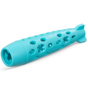 Totally Pooched Rocket Stick Teal Dog Toys