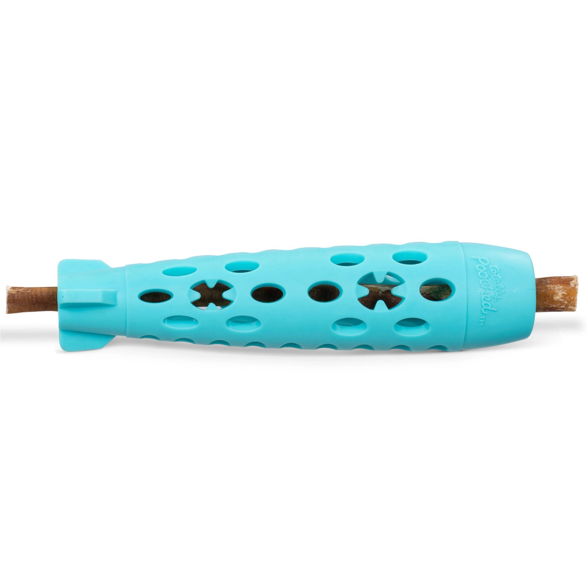 Totally Pooched Rocket Stick Teal Dog Toys