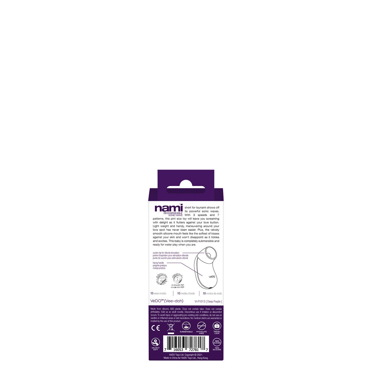 Vedo Nami Rechargeable Sonic Vibe