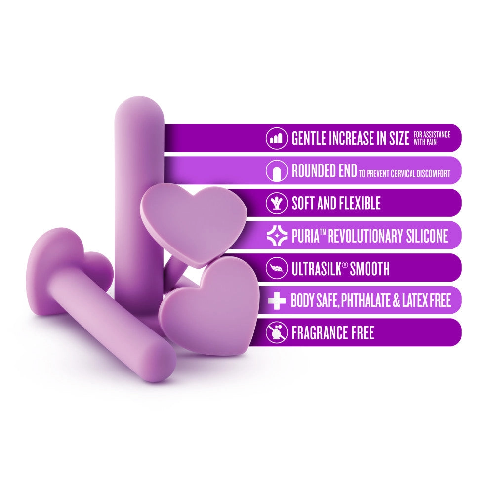 Wellness By Blush™ | UltraSilk® Progressive 4-Piece Dilator Kit - Made with Puria™ Silicone