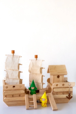 Wooden Pirate Ship