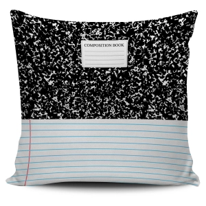 Writer's Notepad Pillow Cover