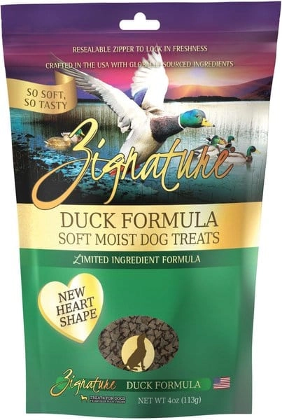 Zignature Duck Flavored Soft Dog Treats