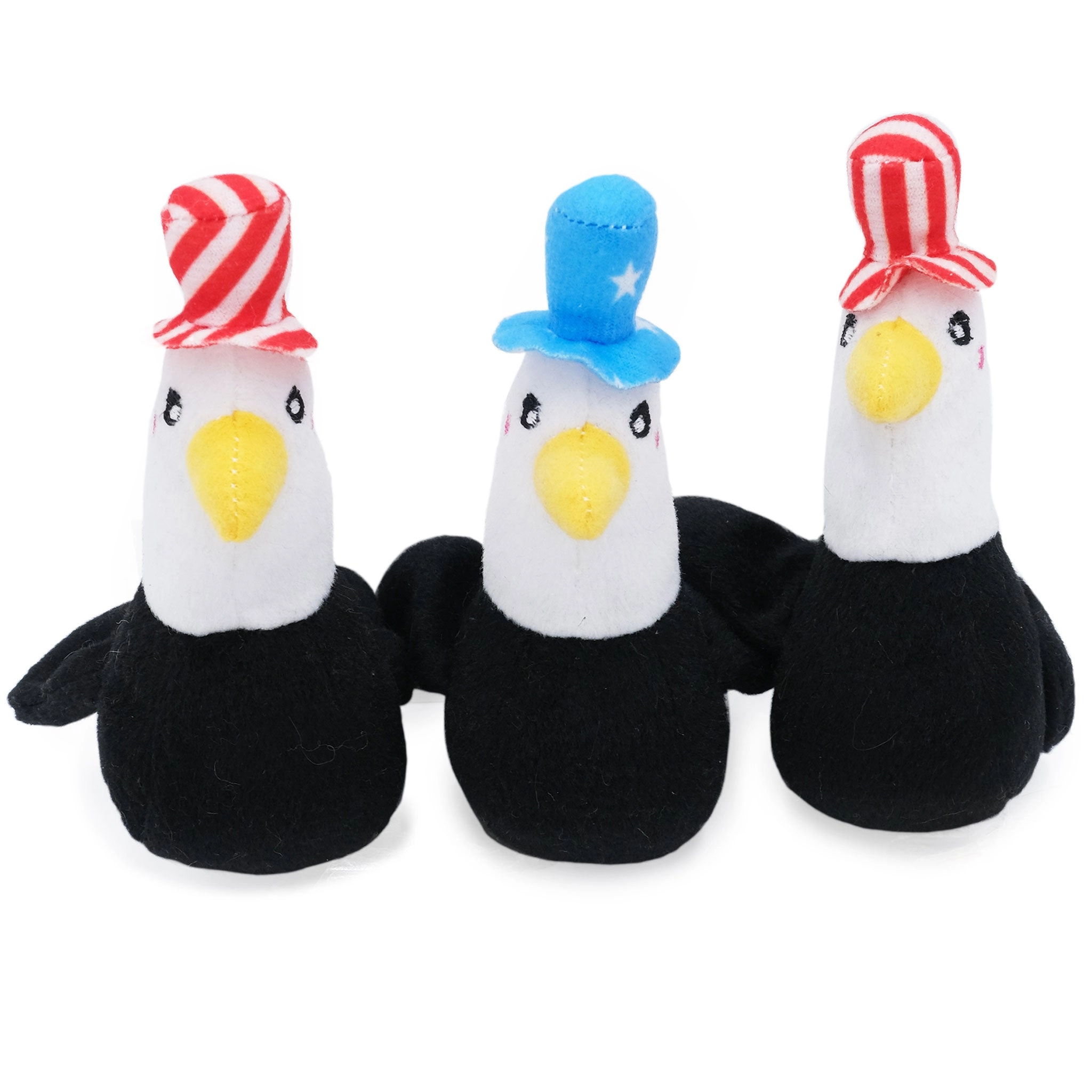 Zippy Paws Miniz Eagles Dog Toy - 3 Pack