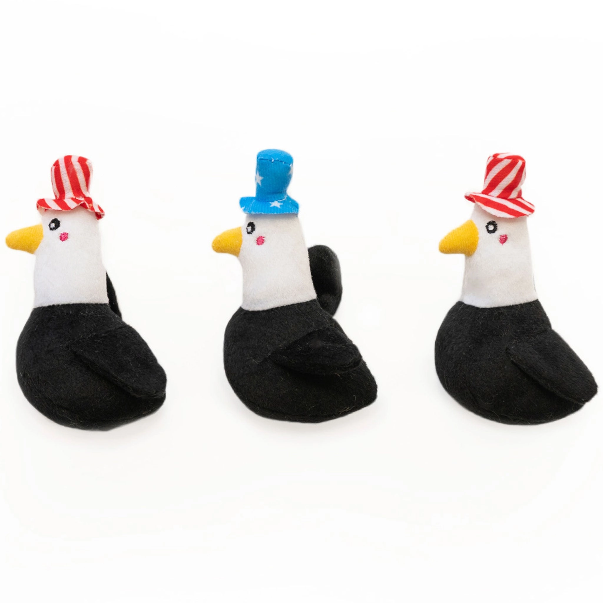 Zippy Paws Miniz Eagles Dog Toy - 3 Pack